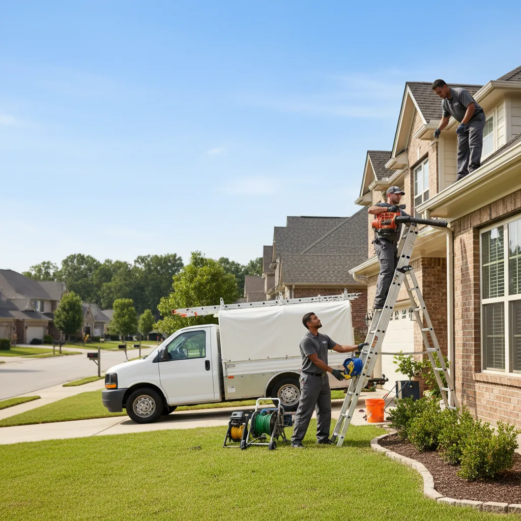 Home Gutter Service in Kirvin, TX near me